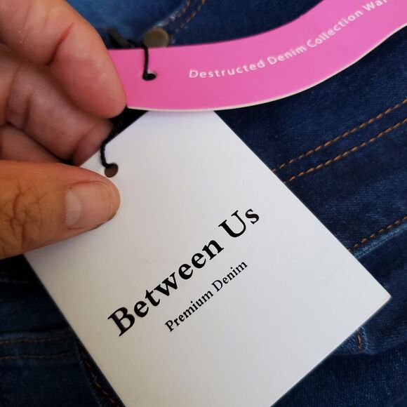 Between Us Distressed Skinny Ankle Hi Rise Jeans Size 20 NWT - Picture 10 of 14